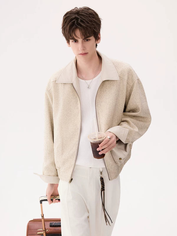 Minimalist Reversible Zip Front Jacket 3