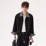 6025700230000,6190680087001,6190680087002,6190680087003, Minimalist Reversible Zip Front Jacket