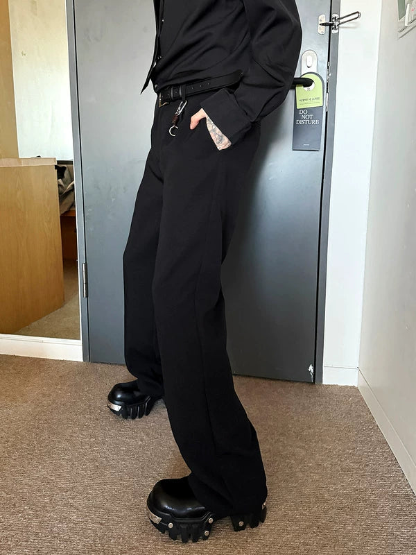 Minimalist Wide-Leg Dress Pants 2