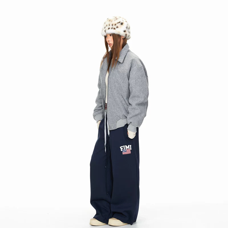 Minimalist Wool Down Puffer Jacket 4