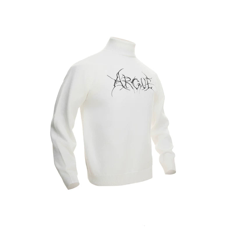 alt_id_7504439056, Modal Wool Mock Neck Slim Sweater