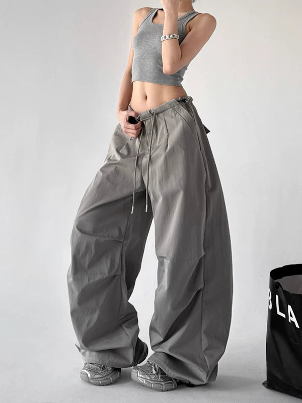Outdoor Wide-Leg Parachute Casual Pants 2
