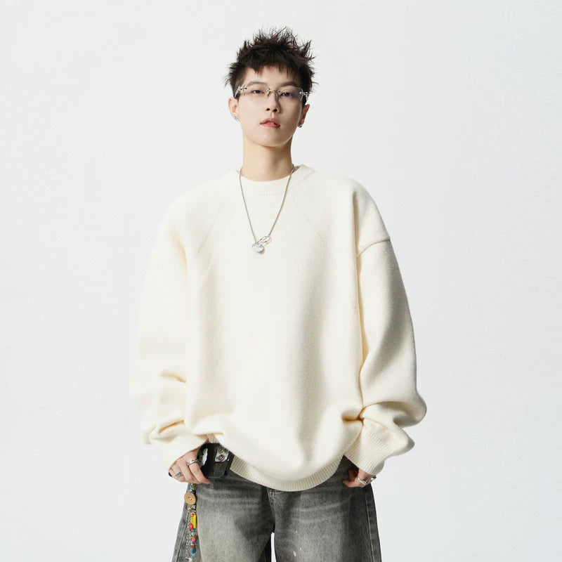 1627207:30155,5970386233039,1627207:30155,5970386233041,1627207:30155,5970386233040,1627207:30155,5970386233043,1627207:30155,5970386233042,5970386233039,5970386233041,5970386233040,5970386233043,5970386233042, Oversized Crew Neck Knit Sweater Pullover