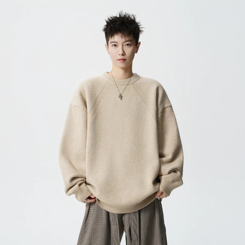 1627207:28331,5970386233027,1627207:28331,5970386233026,1627207:28331,5970386233025,1627207:28331,5970386233024,1627207:28331,5970386233028,5970386233027,5970386233026,5970386233025,5970386233024,5970386233028, Oversized Crew Neck Knit Sweater Pullover