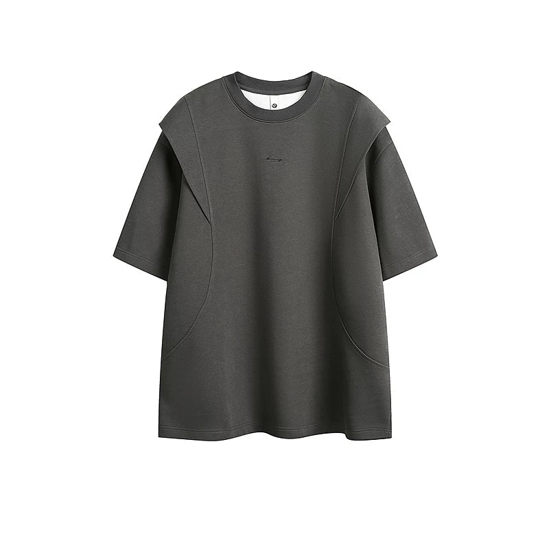 1627207:3232478,5915781043374,1627207:3232478,5915781043373,1627207:3232478,5915781043372,1627207:3232478,5915781043371,5915781043374,5915781043373,5915781043372,5915781043371, Oversized Deconstructed Heavyweight Short Sleeve T-Shirt