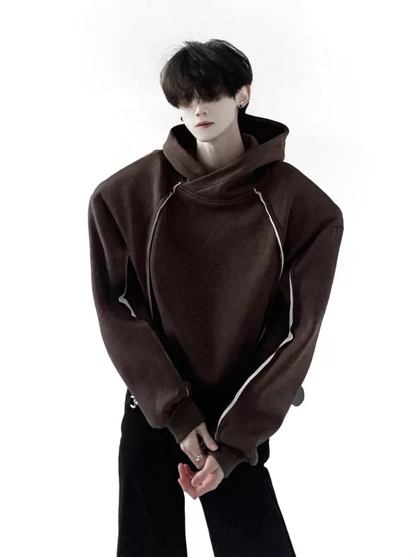 Oversized Heavyweight Hooded Fleece Sweatshirt 4