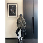 Oversized PU Leather Asymmetrical Coat 4