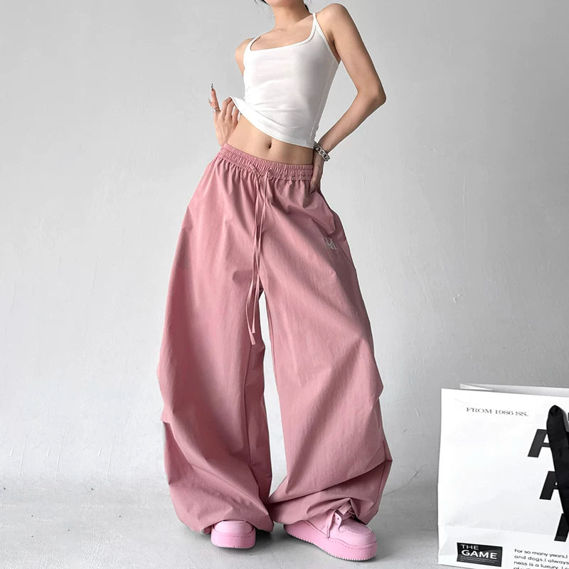 Oversized Street Dance Paratrooper Pants 2