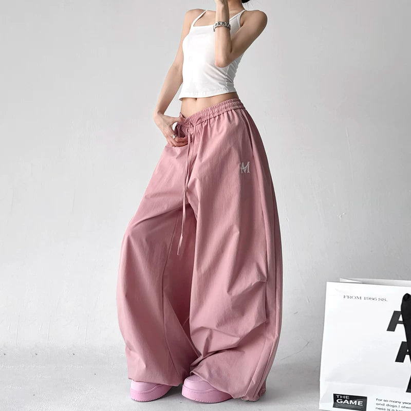Oversized Street Dance Paratrooper Pants 3