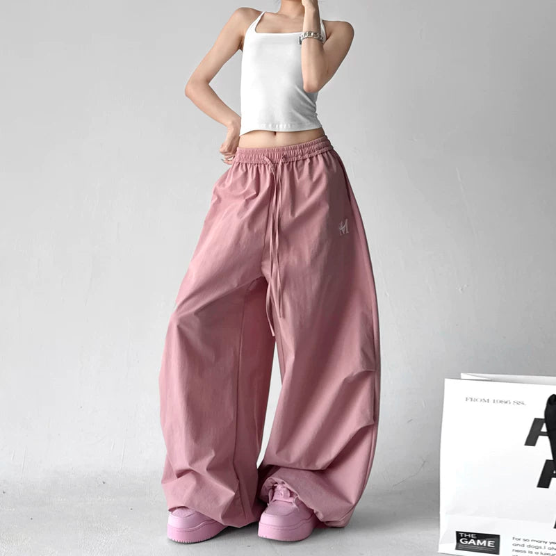 Oversized Street Dance Paratrooper Pants 4
