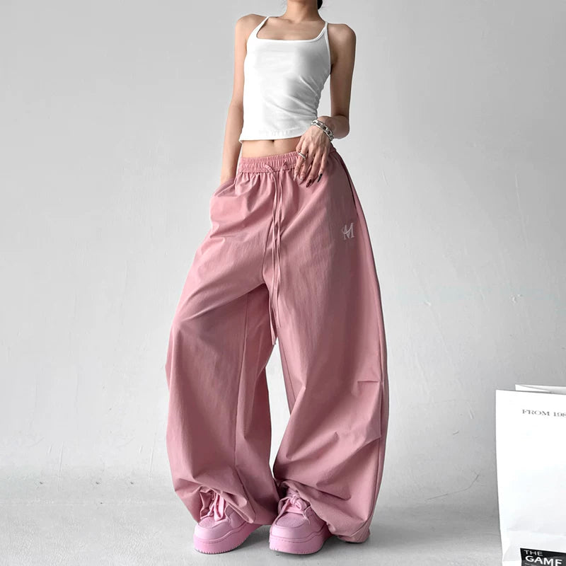 Oversized Street Dance Paratrooper Pants 5