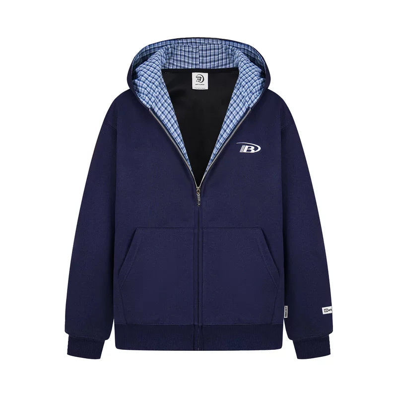 ,1627207:28866,6098260722452,1627207:28866,6098260722451,1627207:28866,6098260722453,6098260722452,6098260722451,6098260722453, Plaid Lined Zip Up Hooded Sweatshirt