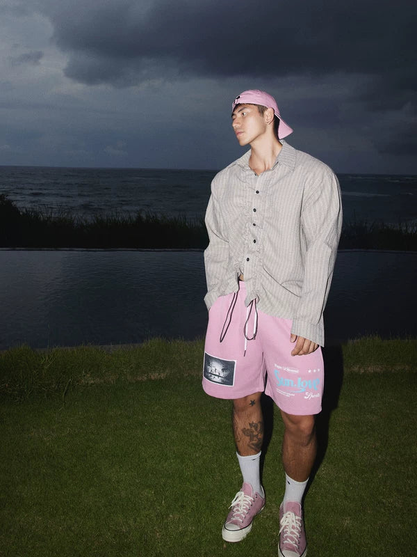 Plaid Long-Sleeve Shirt with Ruched Front 4