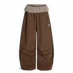 1627207:4168285,6007949348570,1627207:4168285,6007949348568,1627207:4168285,6007949348566,1627207:4168285,6007949348564,6007949348570,6007949348568,6007949348566,6007949348564, Plaid Waist Wide Leg Paratrooper Pants