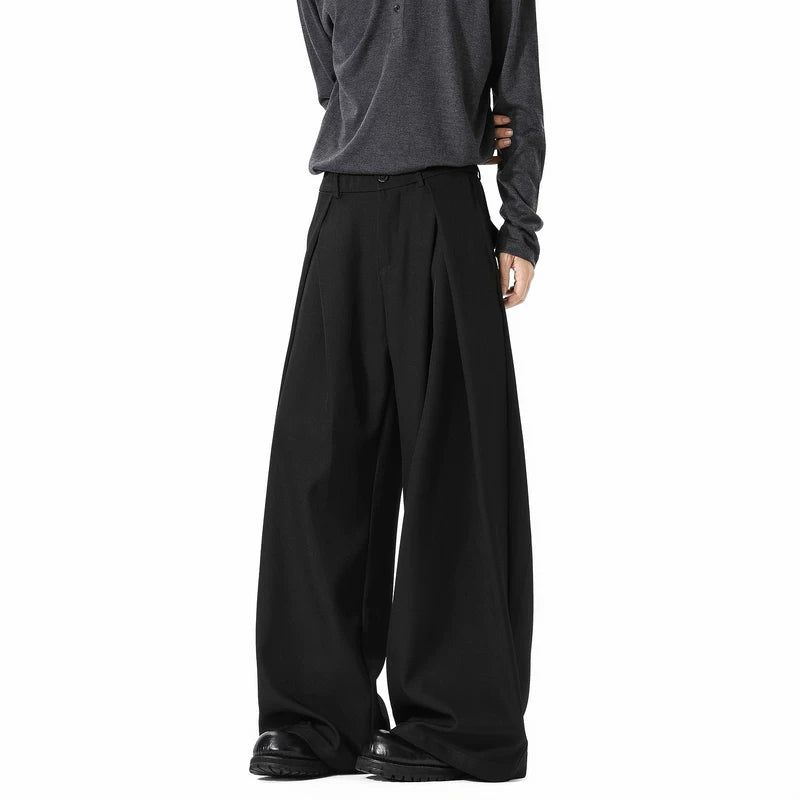 5930954840320,5930954840321,5930954840322,5930954840323,5930954840324,5930954840325, Pleated Wide-Leg Dress Pants