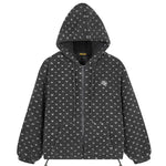 Polka Dot Fleece Zip-Up Hooded Jacket 5
