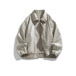 6012721644163,6012721644164,6012721644165,6012721644166,6012721644167, PU Leather Loose Fit Motorcycle Jacket