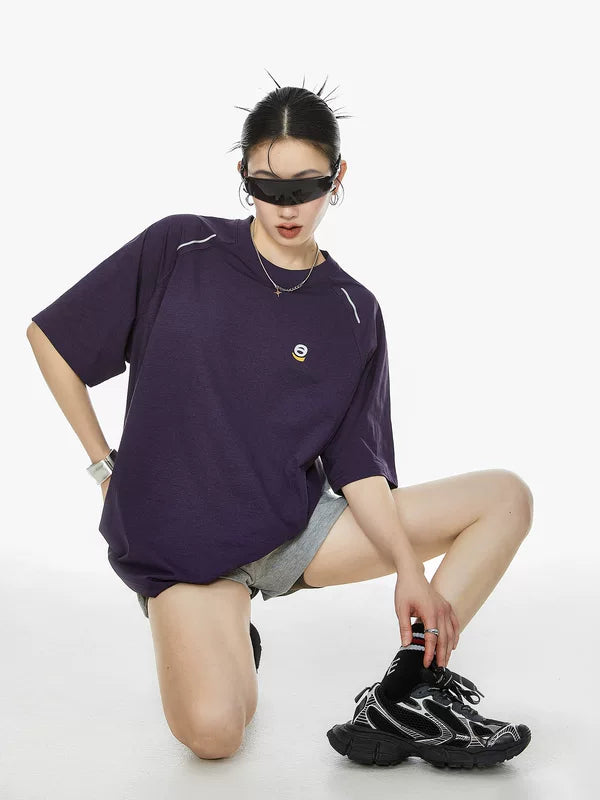 Quick-Dry Loose Short-Sleeve Sports T-Shirt 4