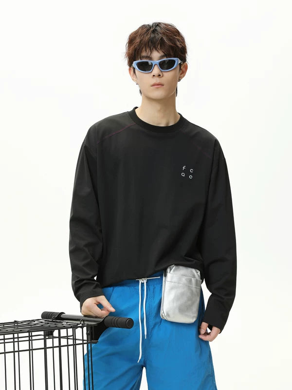 Quick-Drying Raglan Long-Sleeve Pullover Shirt 3