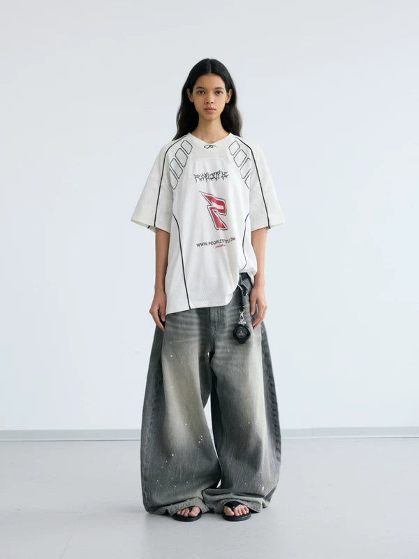 Racing Quick-Dry Mesh Sports Jersey Shirt 4