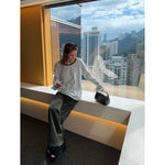 Relaxed Corduroy Wide-Leg Casual Pants 5