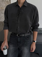 Relaxed Fit Long Sleeve Casual Shirt 2