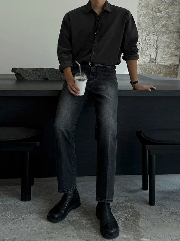 Relaxed Fit Long Sleeve Casual Shirt 3