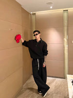 Relaxed Fit Sweatshirt and Pants Set 2