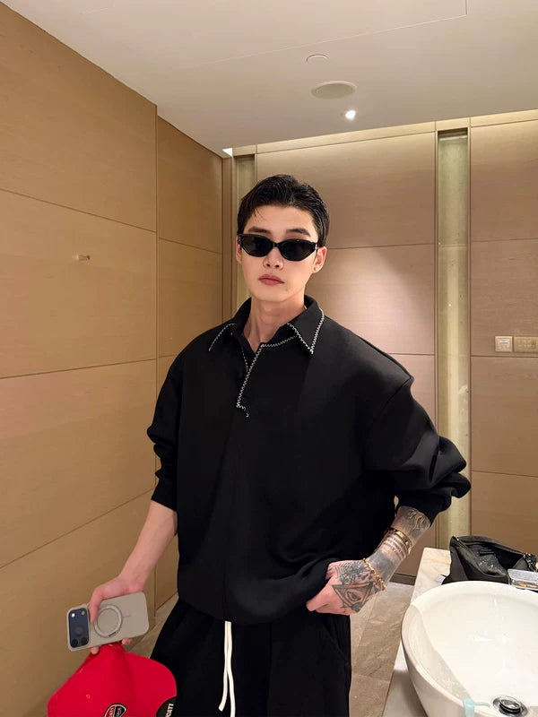 Relaxed Fit Sweatshirt and Pants Set 4