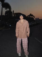 Relaxed Hooded Hollow-Out Long Sleeve Shirt 4