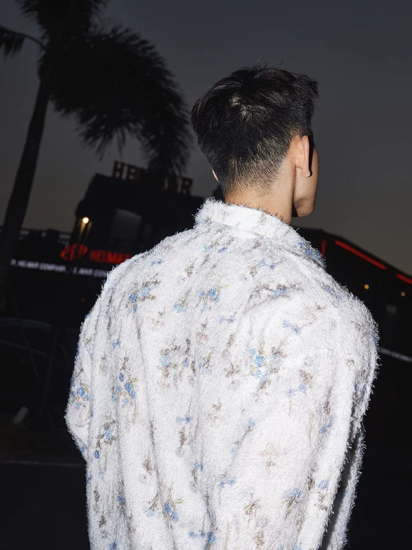 Resort Style Relaxed Floral Long-Sleeve Shirt 5