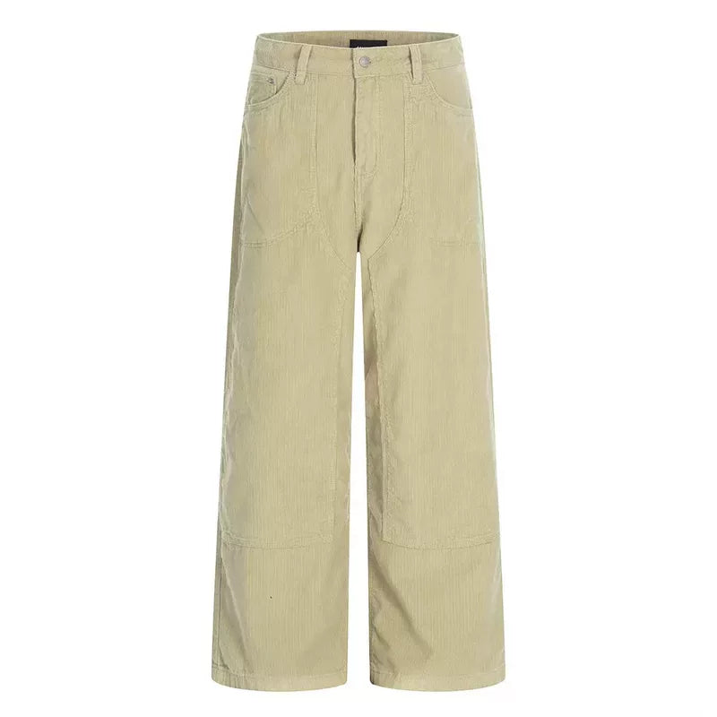 Corduroy Wide-Leg Casual Skate Pants 5