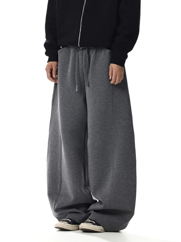 Wide Leg Drawstring Casual Lounge Pants 2