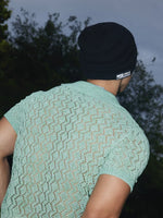 Retro Diamond Plaid Knit Button Sweater 4