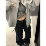 Retro Distressed Straight-Leg Cargo Pants 4