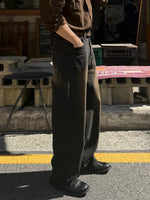 Retro Distressed Wide-Leg Jeans Pants 3