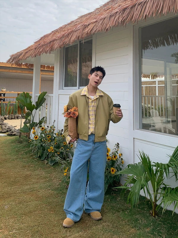 Retro Faux Leather Casual Spring Jacket 3