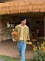 Retro Faux Leather Casual Spring Jacket 5