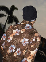 Retro Floral Long-Sleeve Button-Up Shirt 4