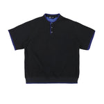 ,1627207:3753860,5932195555859,1627207:3753860,5932195555858,1627207:3753860,5932195555860,1627207:3753860,5932195555861,5932195555859,5932195555858,5932195555860,5932195555861, Retro Henley Short-Sleeve Knit T-Shirt