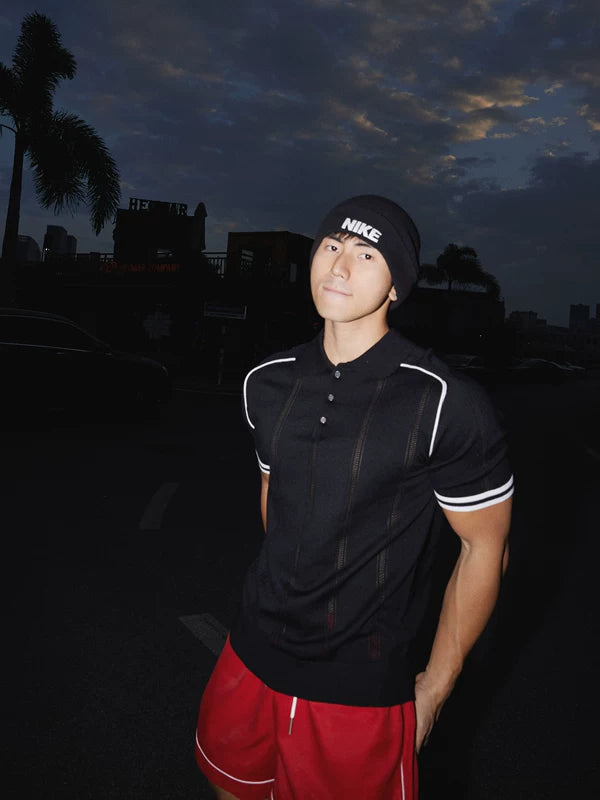 Retro Knit Polo Short Sleeve Sweater 2