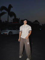 Retro Knit Polo Short Sleeve Sweater 5