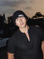 Retro Knit V-Neck Short-Sleeve Sweater 3