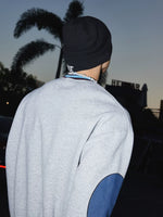 Retro Letter Baseball Collar Sweatshirt 4