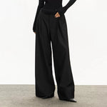 Retro Loose Wide-Leg Suit Pants 2