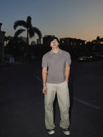 Retro Minimalist Knit Polo Shirt 2