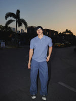 Retro Minimalist Knit Polo Shirt 5