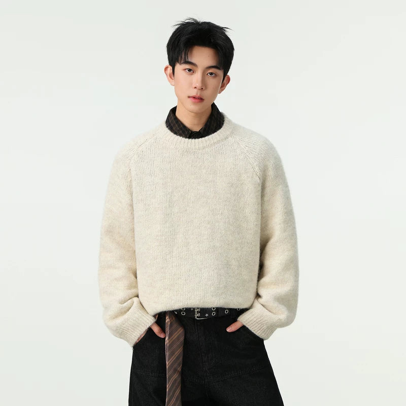 1627207:30155,5980988248455,1627207:30155,5980988248454,1627207:30155,5980988248453,1627207:30155,5980988248452,5980988248455,5980988248454,5980988248453,5980988248452, Retro Mohair Crew Neck Knit Sweater