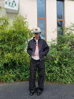 Raw Denim Wide Leg Jeans Pants 2