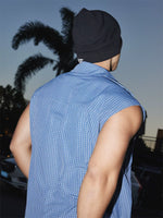 Retro Sleeveless Button-Up Vest Top 5